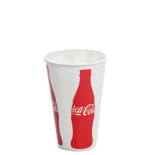 Karat 12oz Karat Paper Cold Cups Coca Cola 84mm 1,000 ct